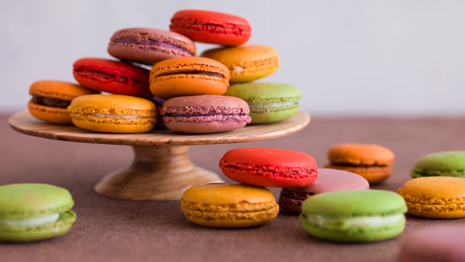 French macarons.